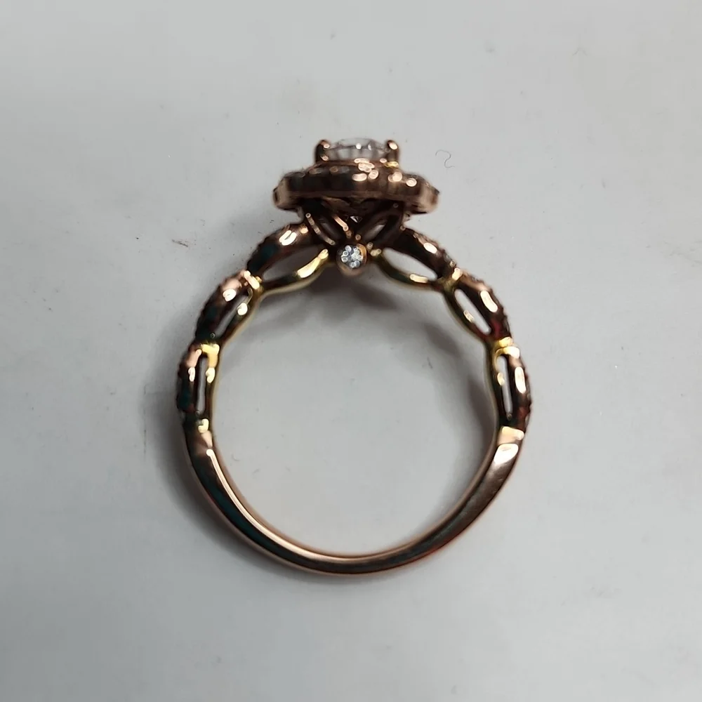 Zac Posen 1 Ct. Tw. Diamond Engagement Ring 14K Rose Gold